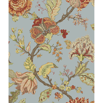 Seabrook Designs Lana Jacobean - Blue Dusk
