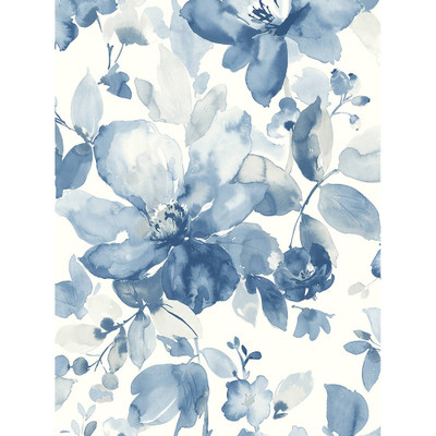 Seabrook Designs Watercolor Garden - Bluestone