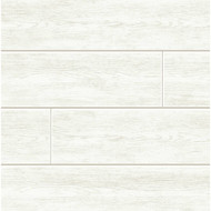 Seabrook Designs Coastal Faux Shiplap - Alabaster