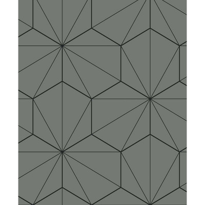 Etten Studios Hedron Geometric - Pavestone & Ebony