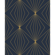 Etten Studios Diamond Vector - Navy Blue & Metallic Gold