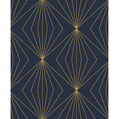 Etten Studios Diamond Vector - Navy Blue & Metallic Gold