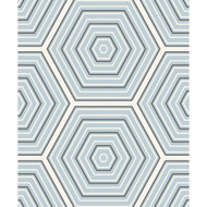 Etten Studios Hex Topography - Sky Blue & Argos Grey