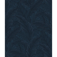 Etten Studios Gulf Tropical Leaves - Navy Blue