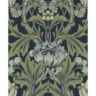 Etten Studios Primrose Garden - Midnight Blue & Sage