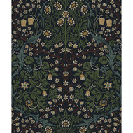 Etten Studios Victorian Floral - Midnight Blue & Evergreen