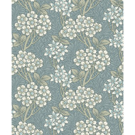 Etten Studios Floral Vine - Stream Blue & Sage
