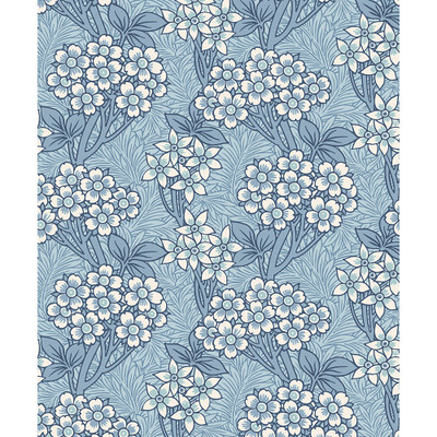 Etten Studios Floral Vine - Sky Blue