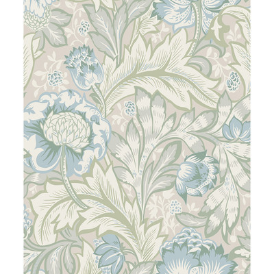 Etten Studios Acanthus Garden - Powder Blue & Green Mist
