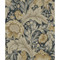 Etten Studios Acanthus Garden - Midnight Blue & Beige