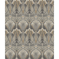 Etten Studios Dragonfly Damask - Bronze & Smoke