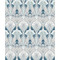 Etten Studios Dragonfly Damask - Aegean Blue & Dewdrop