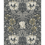 Etten Studios Ogee Flora - Charcoal & Goldenrod