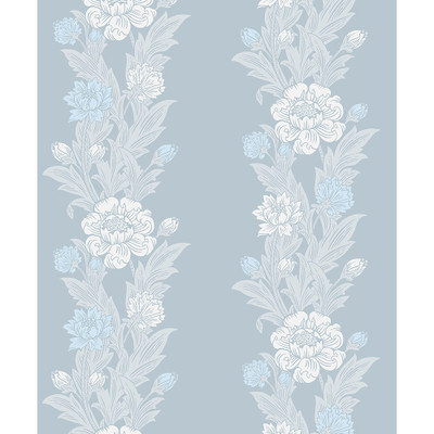 Etten Studios Blooming Stripe - Baby Blue
