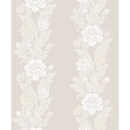 Etten Studios Blooming Stripe - Swiss Coffee