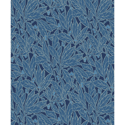 Etten Studios Leaf and Berry - Marine Blue