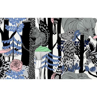 Marimekko Pikkuveljekset - Ebony and Sapphire