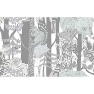 Marimekko Pikkuveljekset - Mint and Charcoal