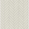 Stacy Garcia Home Herringbone Inlay - Lunar Grey & Metallic Silver