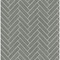Stacy Garcia Home Herringbone Inlay - Graphite & Metallic Silver