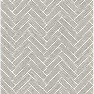 Stacy Garcia Home Herringbone Inlay - Warm Stone & Metallic Pearl