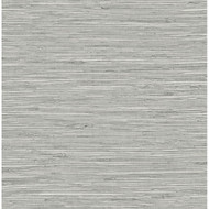 Stacy Garcia Home Saybrook Faux Rushcloth - Cove Grey & Metallic Silver