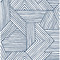 Stacy Garcia Home Etched Geometric - Navy Blue