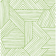 Stacy Garcia Home Etched Geometric - Spring Green