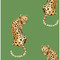 Daisy Bennett Designs Leopard King - Green