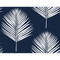 Lillian August Maui Palm - Midnight Blue & White