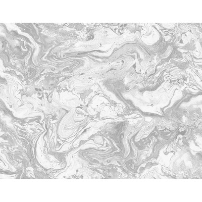 Lillian August Faux Marble - Calcutta & Metallic Silver