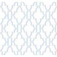 Lillian August Coastal Lattice - Hampton Blue