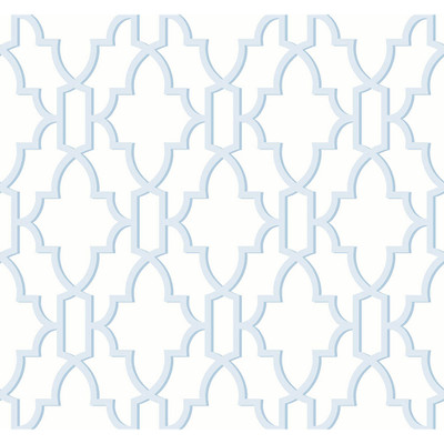 Lillian August Coastal Lattice - Hampton Blue