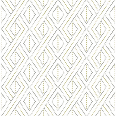 Lillian August Boho Grid - Argos Grey & Yellow