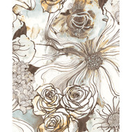 Harry & Grace Ink Rose - Mocha & Blue Mist