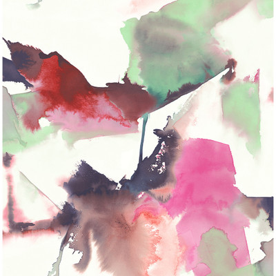 Harry & Grace Watercolor Block - Fuchsia & Mint Green