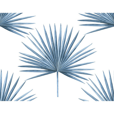 Harry & Grace Pacific Palm - Coastal Blue