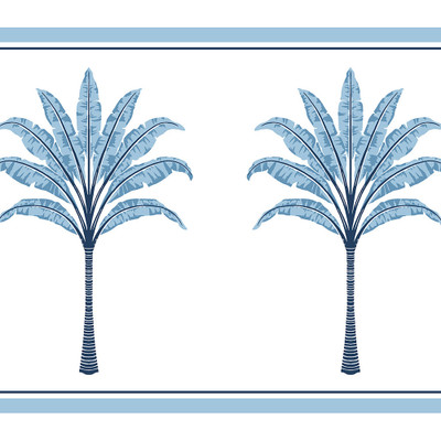 Harry & Grace Montgomery Palm Border - Blue Lake