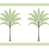 Harry & Grace Montgomery Palm Border - Green Tea