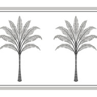 Harry & Grace Montgomery Palm Border - Harbor Grey