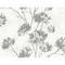 Harry & Grace Dandelion Floral - Metallic Silver