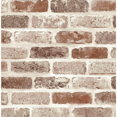 NextWall Washed Brick - Adobe