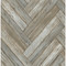 NextWall Chevron Wood - Taupe & Beige