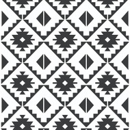 NextWall Southwest Tile - Black