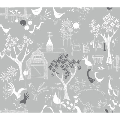 NextWall Rise and Shine - Grey