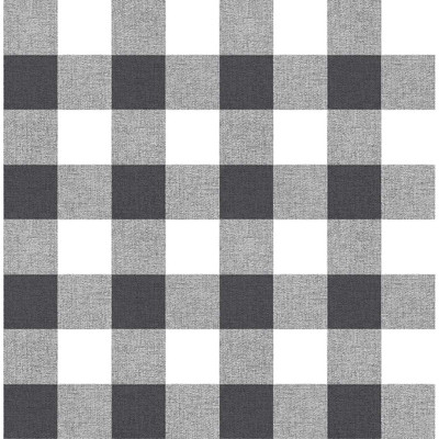 NextWall Picnic Plaid - Charcoal