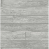 NextWall Teak Planks - Gray