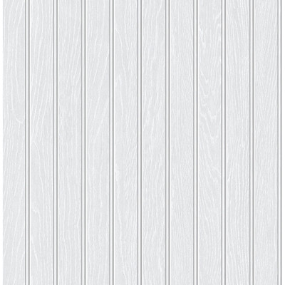 NextWall Beadboard - Off-White & Pearl Gray
