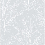NextWall Tree Branches - Daydream Gray