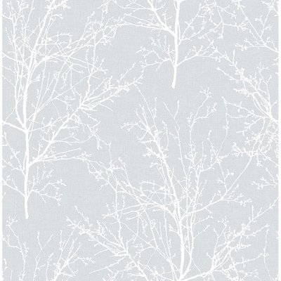 NextWall Tree Branches - Daydream Gray